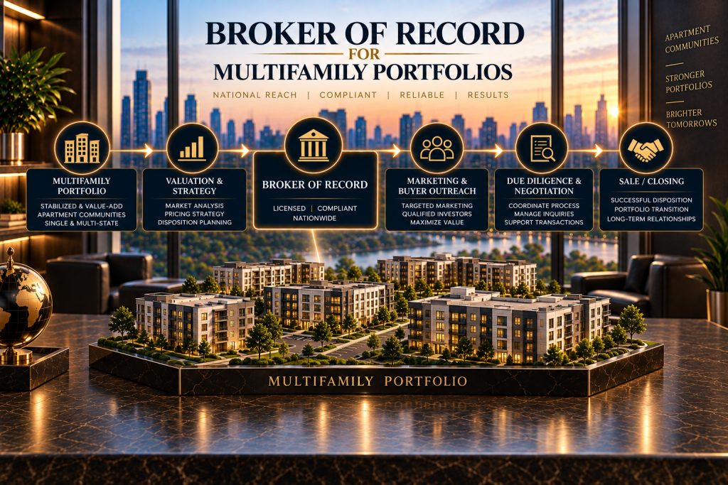 Broker of Record for Multifamily Portfolios