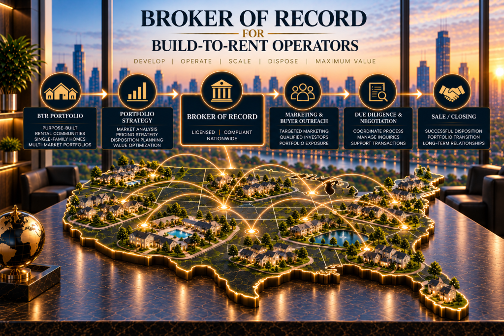 Broker of Record for Build-to-Rent Operators