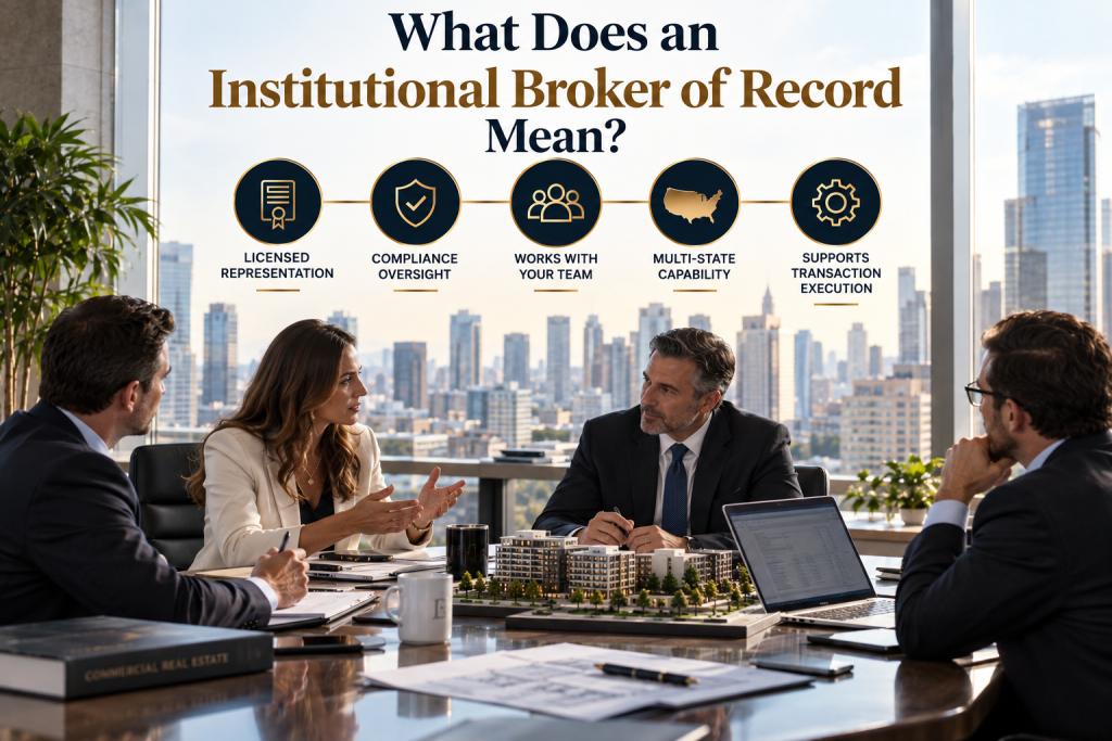 What Does an Institutional Broker of Record Mean