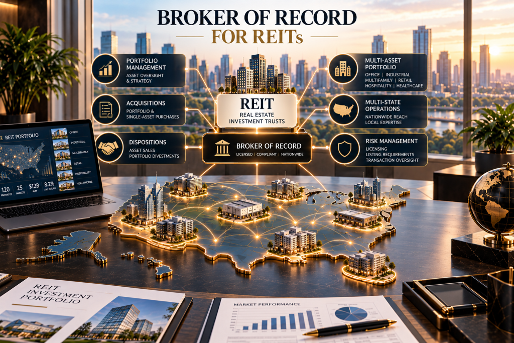 Broker of Record for REITs