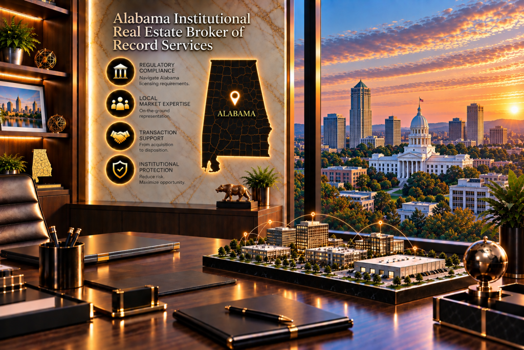 Institutional Broker of Record Services in Alabama