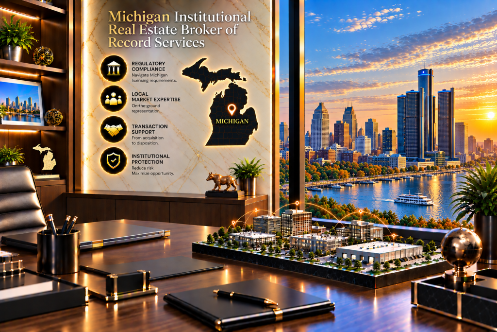 Commercial Real Estate Broker of Record in Michigan