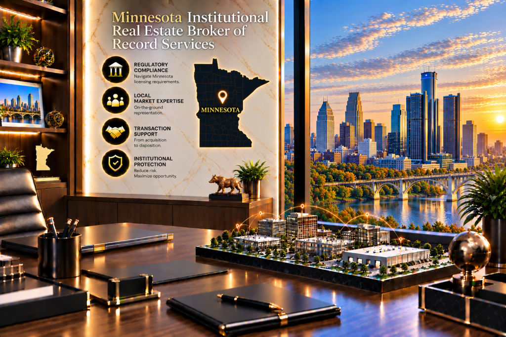 Broker of Record for Institutional Real Estate in Minnesota