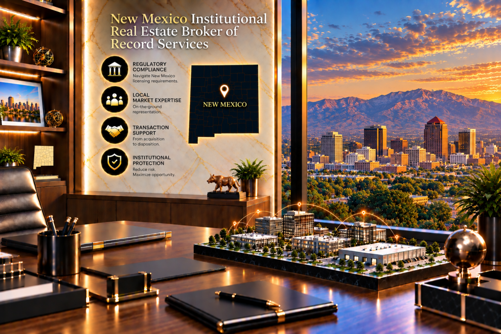 Commercial Real Estate Broker of Record in New Mexico