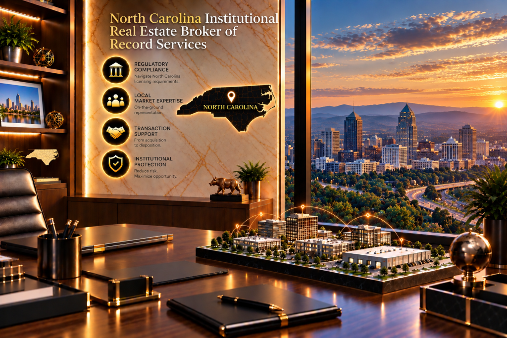 Institutional Broker of Record in North Carolina