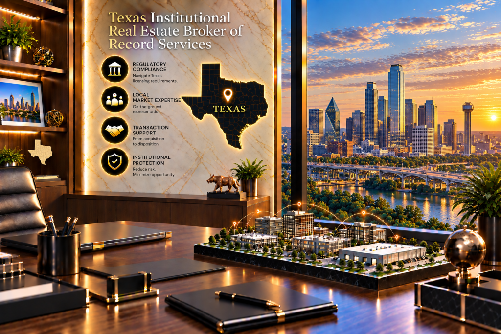 Institutional Broker of Record Services in Texas